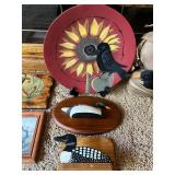 Collection of Duck Decor, Folk Art, and Plush Figures