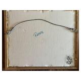 Collection of 5 Framed Railroad Art Prints and Photographs