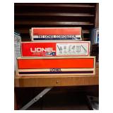 Collection of 3 Lionel O Gauge Train Cars with Original Boxes