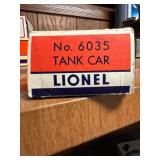 Collection of 3 Lionel O Gauge Train Cars with Original Boxes