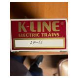 K-Line Electric O/027 Gauge Train Cars: Classic Boxcar and Phillips 66 Tank Car in Original Boxes