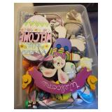 Large Easter Decor and Plush Toy Collection