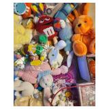 Large Easter Decor and Plush Toy Collection
