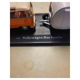 1/43 Die Cast Volkswagen Bus Samba with Camper Trailer