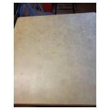 Folding Card Table with 2 Metal Folding Chairs