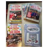Vintage Model Railroad Magazines and Dinky Toys Collector Book Lot