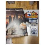 Vintage Model Railroad Magazines and Dinky Toys Collector Book Lot