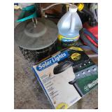 Garage Lot with Extension Cords, Hand Tools, Hardware, and Outdoor Items