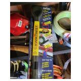 Garage Lot with Extension Cords, Hand Tools, Hardware, and Outdoor Items