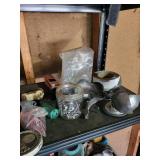 Garage Lot with Extension Cords, Hand Tools, Hardware, and Outdoor Items