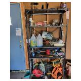 Garage Lot with Extension Cords, Hand Tools, Hardware, and Outdoor Items
