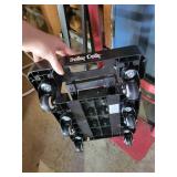 Two Dollies Including Red Hand Truck and Trolley Dolly Foldable Cart