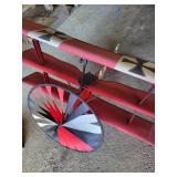 Vintage RC Biplane, Spare Wing, and 2 Model Aircraft Kits