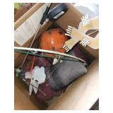Collection of Seasonal Outdoor Decor and Garden Ornaments