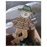 Collection of Seasonal Outdoor Decor and Garden Ornaments