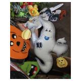 Collection of Seasonal Outdoor Decor and Garden Ornaments