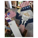 Collection of Seasonal Outdoor Decor and Garden Ornaments