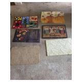Collection of 6 Seasonal Decorative Doormats