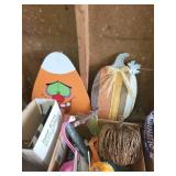 Collection of Outdoor and Holiday Garden Decor Items