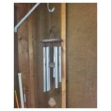 Large Aluminum and Wood Wind Chime