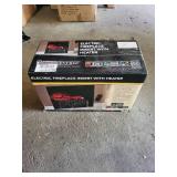 Electric Fireplace Insert with Heater and Remote Control