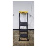 Cosco 3-Step Folding Utility Ladder with Safety Tray