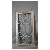 Decorative Metal Wall Art Panel 40x21 Inches