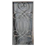 Decorative Metal Wall Art Panel 40x21 Inches