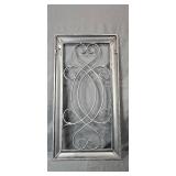 Decorative Metal Wall Art Panel 40x21 Inches