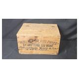 Antique Montgomery Ward & Co. Chicago Wooden Shipping Crate