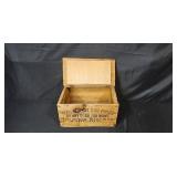 Antique Montgomery Ward & Co. Chicago Wooden Shipping Crate