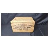 Antique Montgomery Ward & Co. Chicago Wooden Shipping Crate
