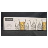 Shannon Dublin Collection Set of 6 Crystal Vodka Shooters