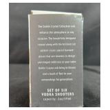 Shannon Dublin Collection Set of 6 Crystal Vodka Shooters
