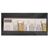 Shannon Dublin Collection Set of 6 Crystal Vodka Shooters