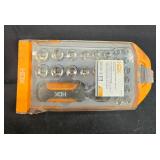 HDX 25-Piece Dual-Sided Stubby Ratchet and Socket Set