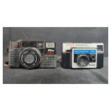 Lot of 3 Vintage Cameras - Argus Rangefinder, Nikon One Touch, Kodak Instamatic X30