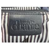 Charming Charlie American Flag Studded Tote Bag