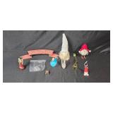 Collection of Holiday Decor and Christmas Ornaments