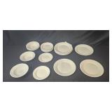 Thomson Pottery White Dinnerware Set - Plates and Bowls Collection