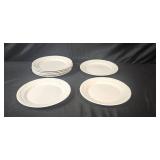 Thomson Pottery White Dinnerware Set - Plates and Bowls Collection