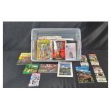 Collection of Vintage Magazines, Comic Books, Programs, and Event Passes