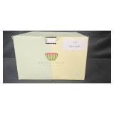 TreasureCraft Watermelon Fruit Bowl in Box with Vintage Balanced Recipes Book