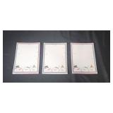 Holiday Decor Lot: Pfaltzgraff 2-Mug Set, Figurines, Note Pads and Gift Tags