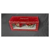 Holiday Decor Lot: Pfaltzgraff 2-Mug Set, Figurines, Note Pads and Gift Tags