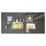 Collection of Holiday Decor and Christmas Ornaments