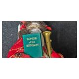 Set of Hallmark Claus and Village Christmas Ornaments Assorted Years