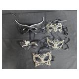 Collection of Masquerade and Costume Party Masks