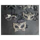Collection of Masquerade and Costume Party Masks