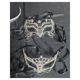 Collection of Masquerade and Costume Party Masks